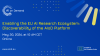 May Seminar: Enabling the EU AI Research Ecosystem